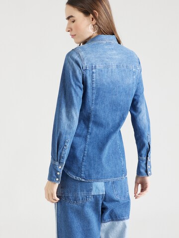 G-Star RAW Blouse 'Western' in Blauw