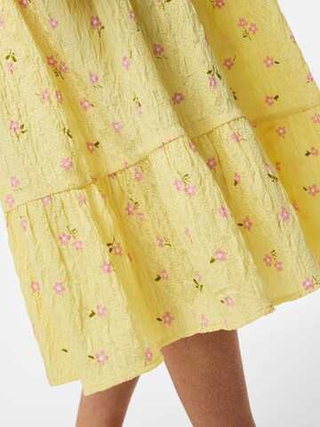PIECES Kleid 'PCStella' in Gelb