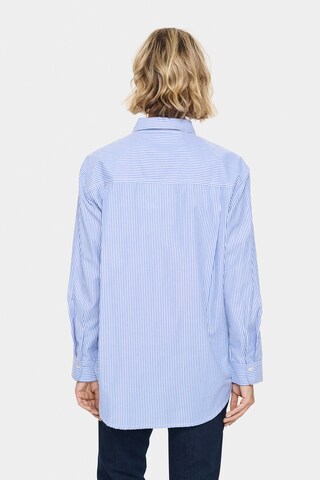 SAINT TROPEZ Blouse 'Juno' in Blue