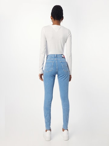 Tommy Jeans Skinny Jeans 'SYLVIA' in Blue