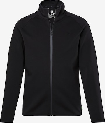 JAY-PI Sweatvest in Zwart: voorkant