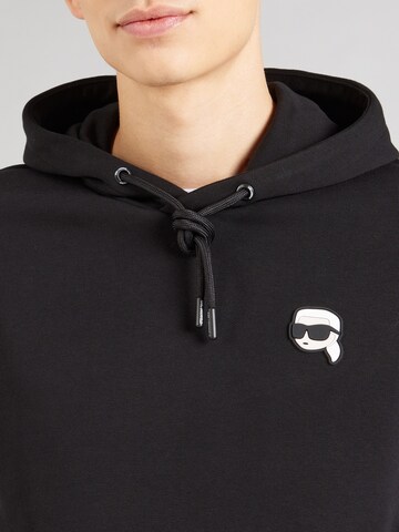 Karl LagerfeldSweater majica - crna boja