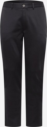 Regular Pantalon chino 'Silas' ABOUT YOU en noir : devant