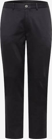 ABOUT YOU Chino Pants 'Silas' in Black: front