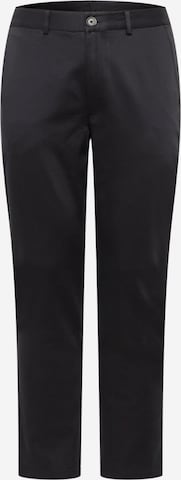 Regular Pantalon chino 'Silas' ABOUT YOU en noir : devant