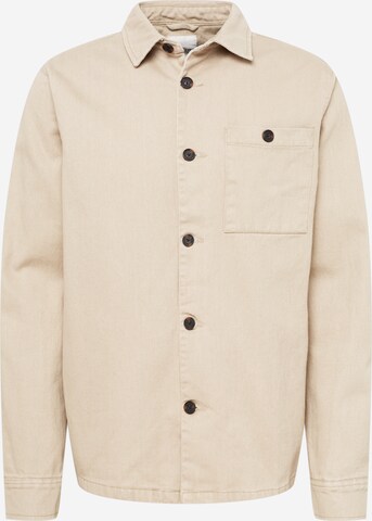 !Solid Between-Season Jacket 'Brenton' in Beige: front