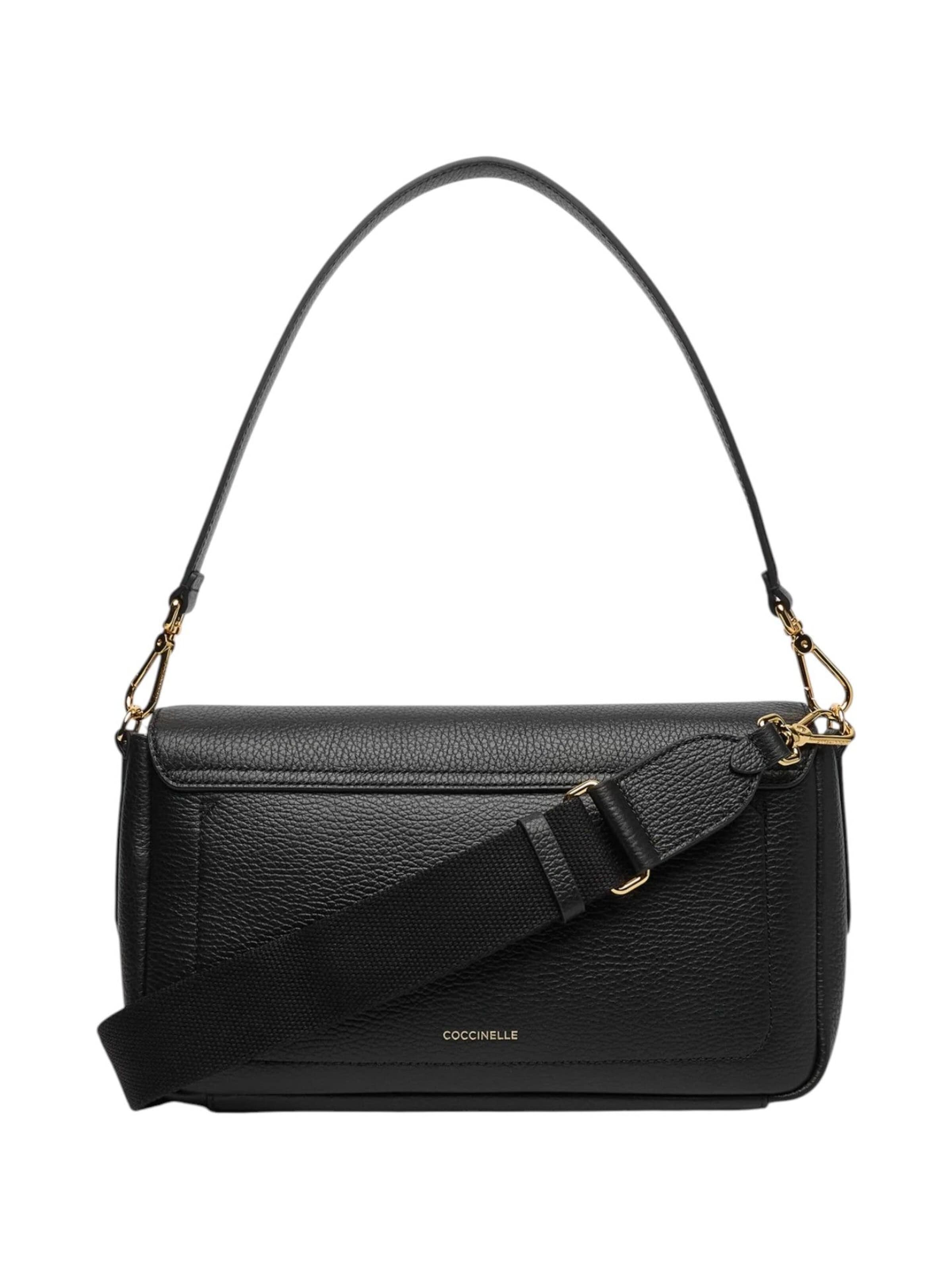 Coccinelle Handbag 'Handbag Grained Leather' in Black