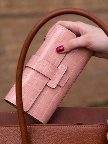 Porte-monnaies 'DEAN CROC' Cheval Firenze en rose