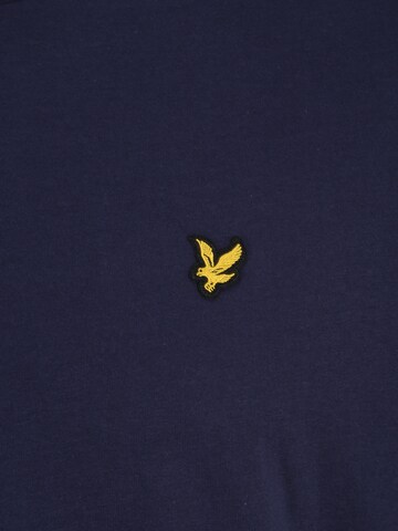 Tricou de la Lyle & Scott Big&Tall pe albastru