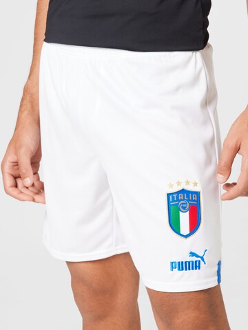 Regular Pantalon de sport PUMA en blanc