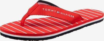 TOMMY HILFIGER T-Bar Sandals in Orange: front