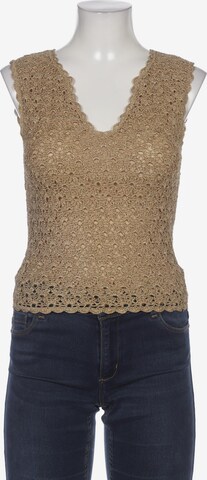 HALLHUBER Blouse & Tunic in L in Gold: front