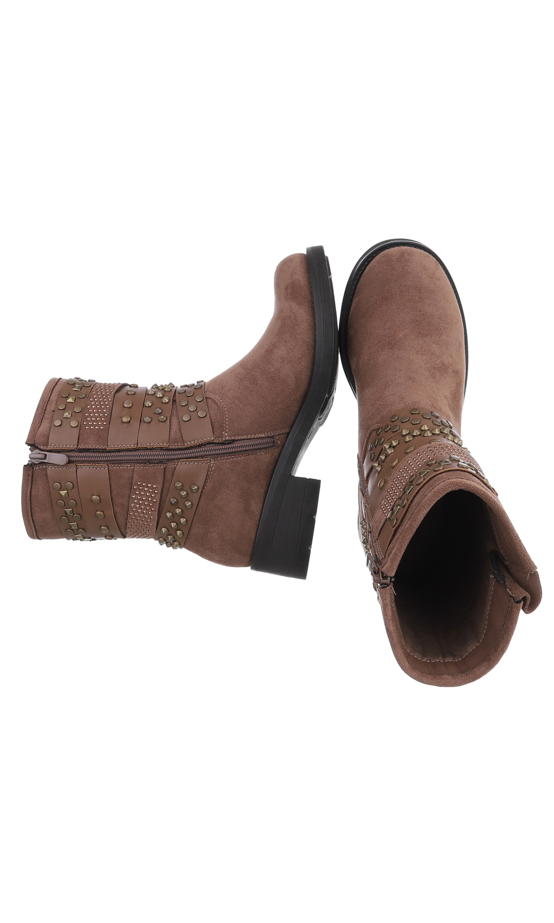Ital-Design Stiefelette in Braun