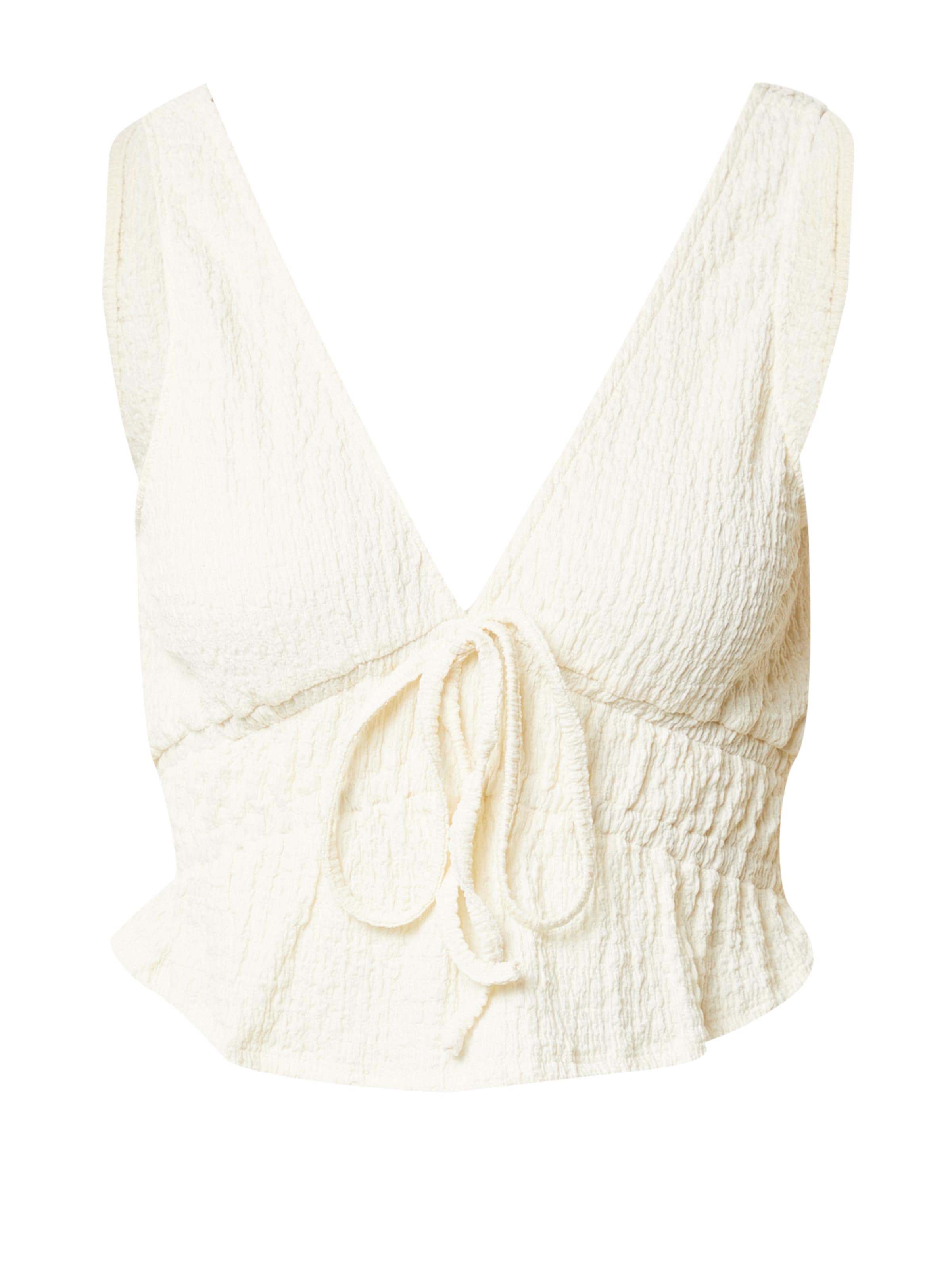 EDITED Topp &#x27;Juliena&#x27;, värv beež: eest vaates