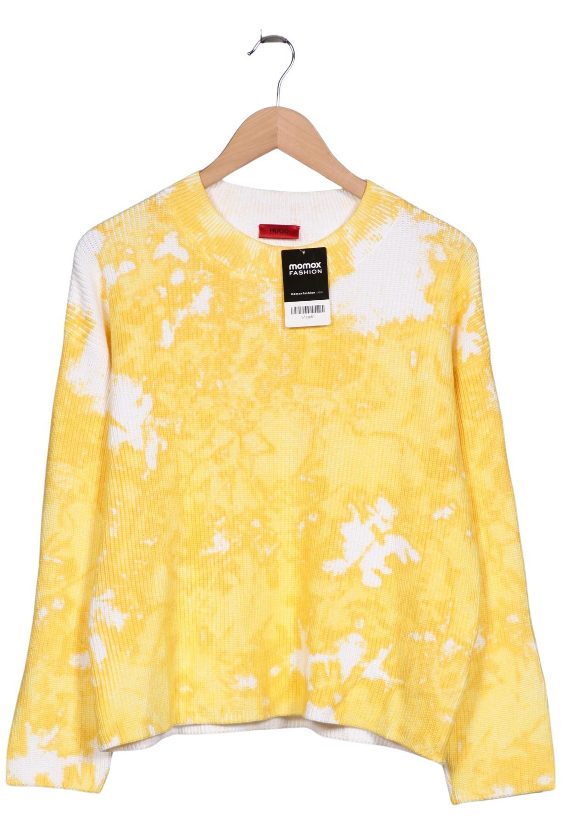 HUGO Sweater & Cardigan in S in Yellow: front