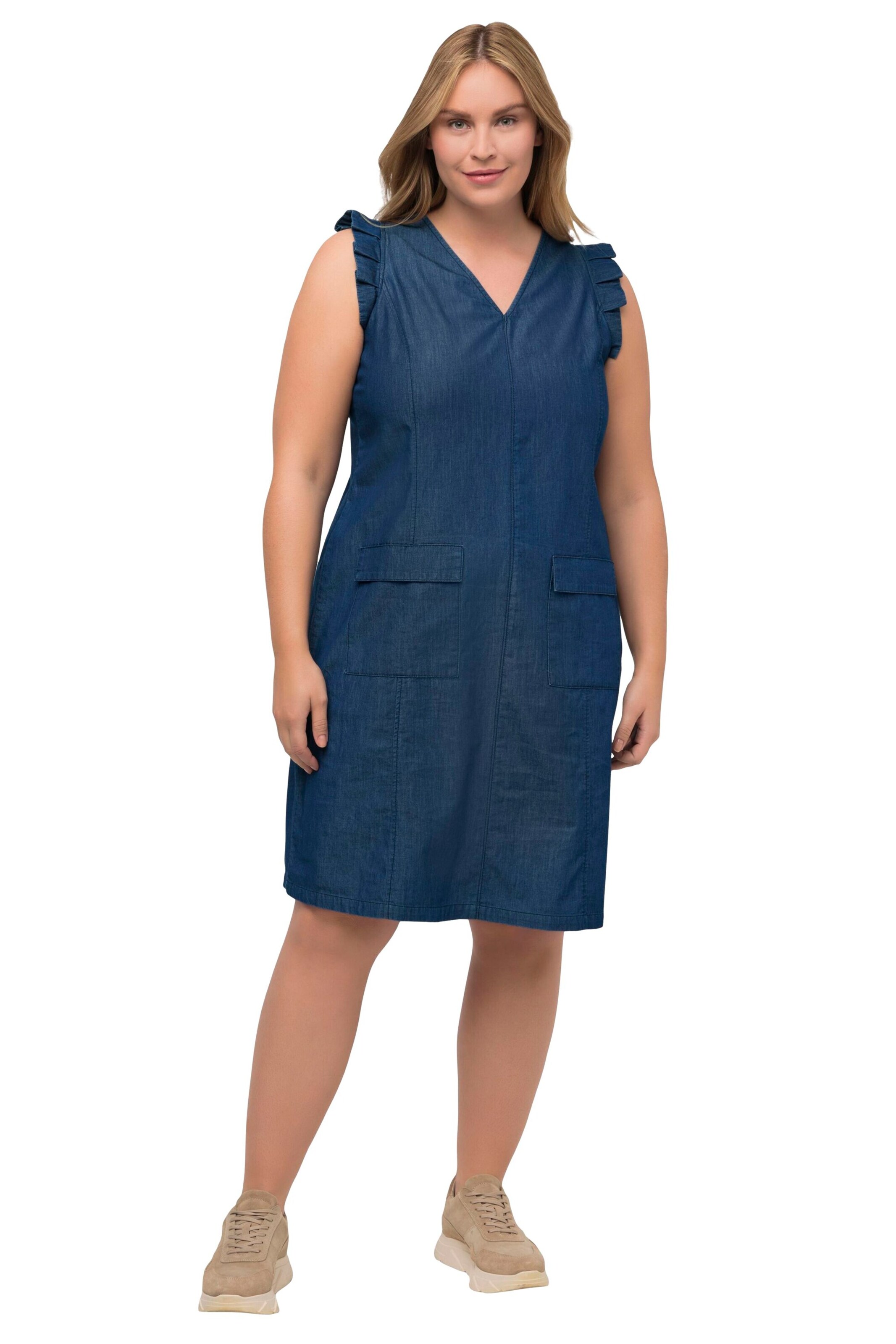 Ulla Popken Kleid in Blau