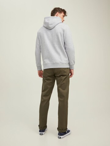 JACK & JONES Sweatjacke in Grau