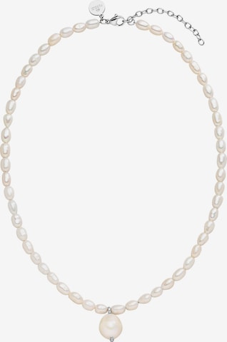 PURELEI Kette 'Pearlfection' in Weiß: Vorderseite