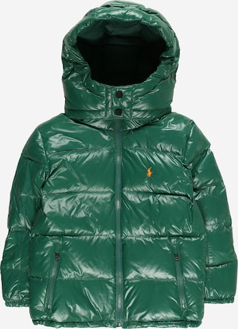 Polo Ralph Lauren Winter Jacket in Green: front