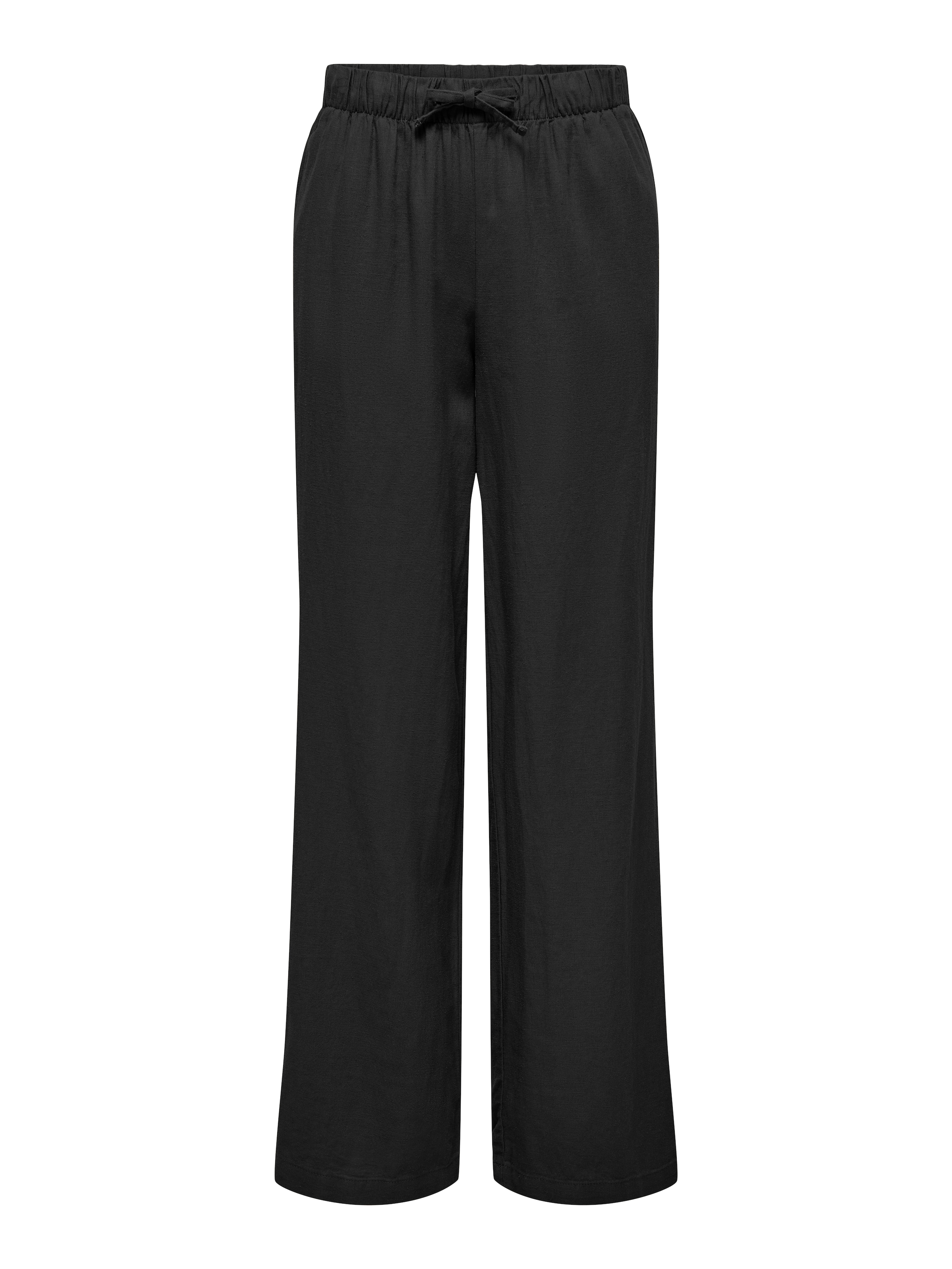 Pantalon 'ONLCARO' ONLY en noir : devant