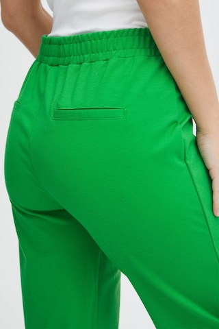 PULZ Jeans Slim fit Pants in Green