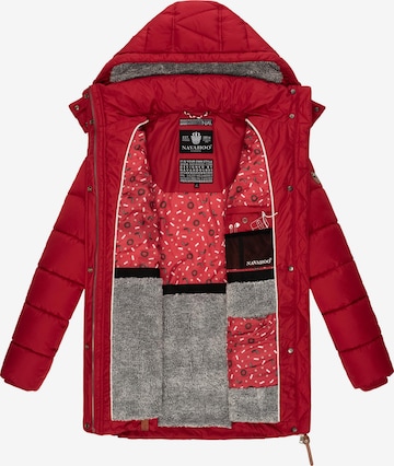 NAVAHOO Winter Coat 'Daliee' in Red