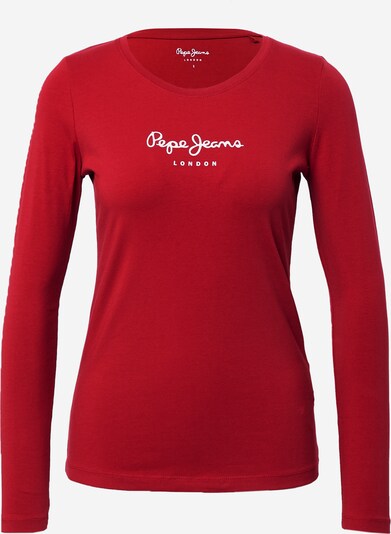 Pepe Jeans Camiseta en rojo / blanco, Vista del producto