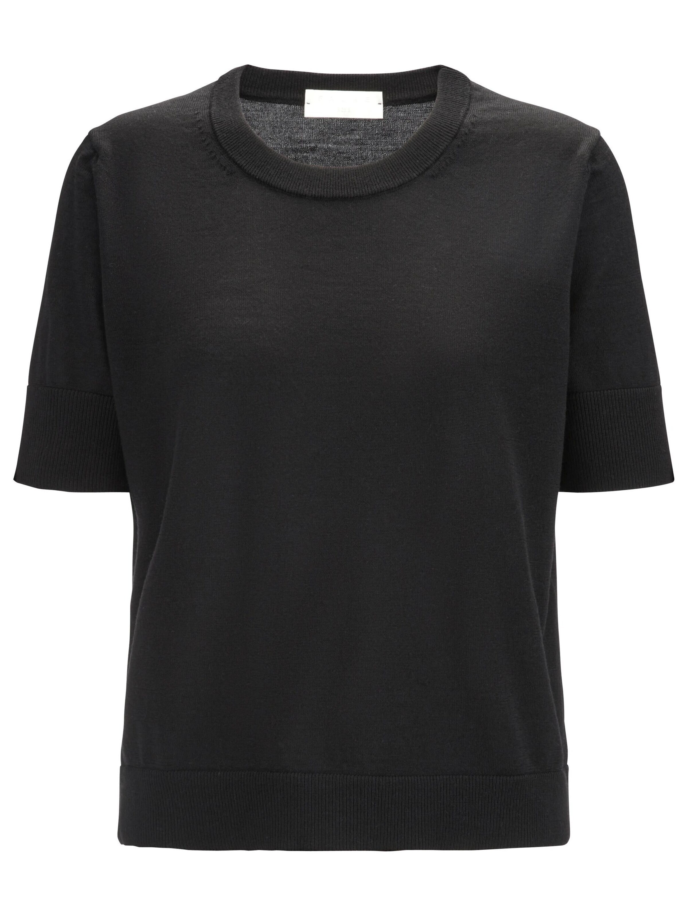 FALKE Pullover 'Pure Merino Wool' in Schwarz