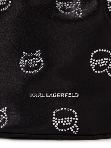 Karl Lagerfeld Beuteltasche in Schwarz