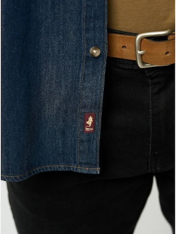 MCS Klasický střih Košile 'Tim' – modrá