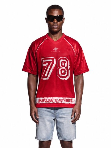 Silverstein Official Trikot 'Silverstein-Official  Urban Oversize League Jersey Triko Red'‌‌ in Rot: Vorderseite