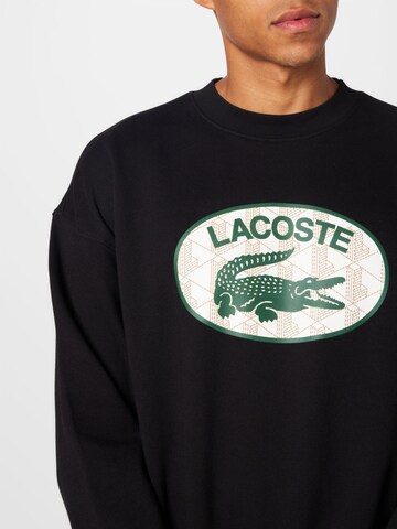 LACOSTE Sweatshirt i sort