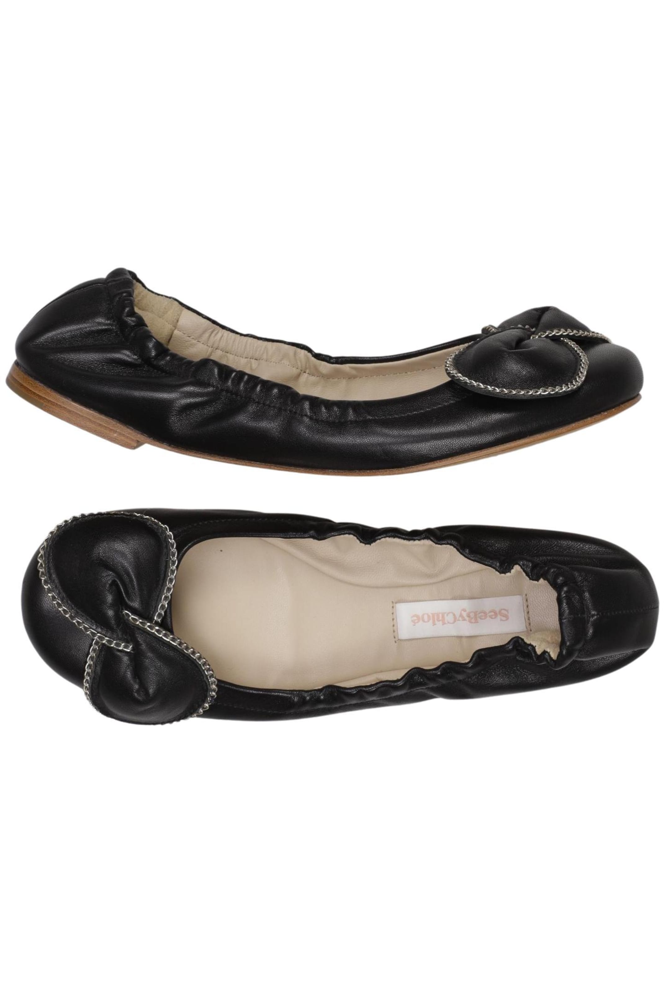 See by Chloé Ballerina 37 in Schwarz: Vorderseite