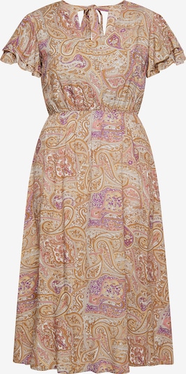 usha FESTIVAL Kesämekko värissä vaaleanruskea / syreeni / offwhite, Tuotenäkymä