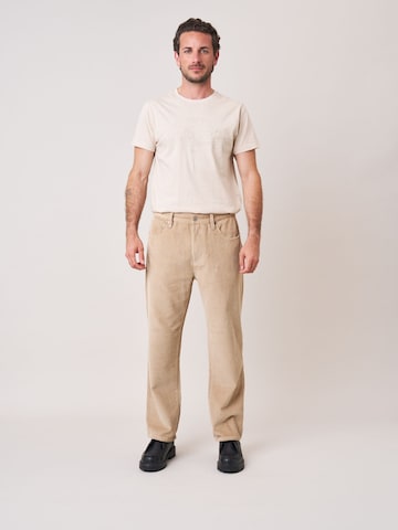 Deeluxe Regular Broek in Beige
