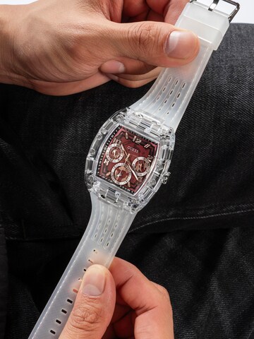 GUESS Uhr 'GT Phoenix' in Transparent