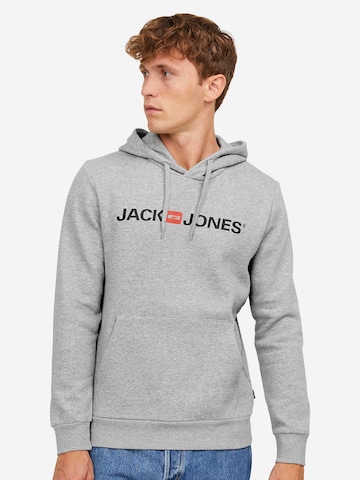JACK & JONES Sweatshirt 'Corp' in Grau