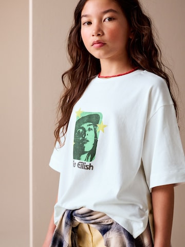 Next Tričko 'Billie Eilish' – bílá