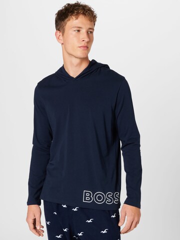 BOSS Black - Camisa 'Identity' em azul: frente