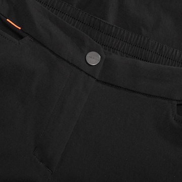 MAMMUT Regular Outdoor Pants 'Massone' in Black