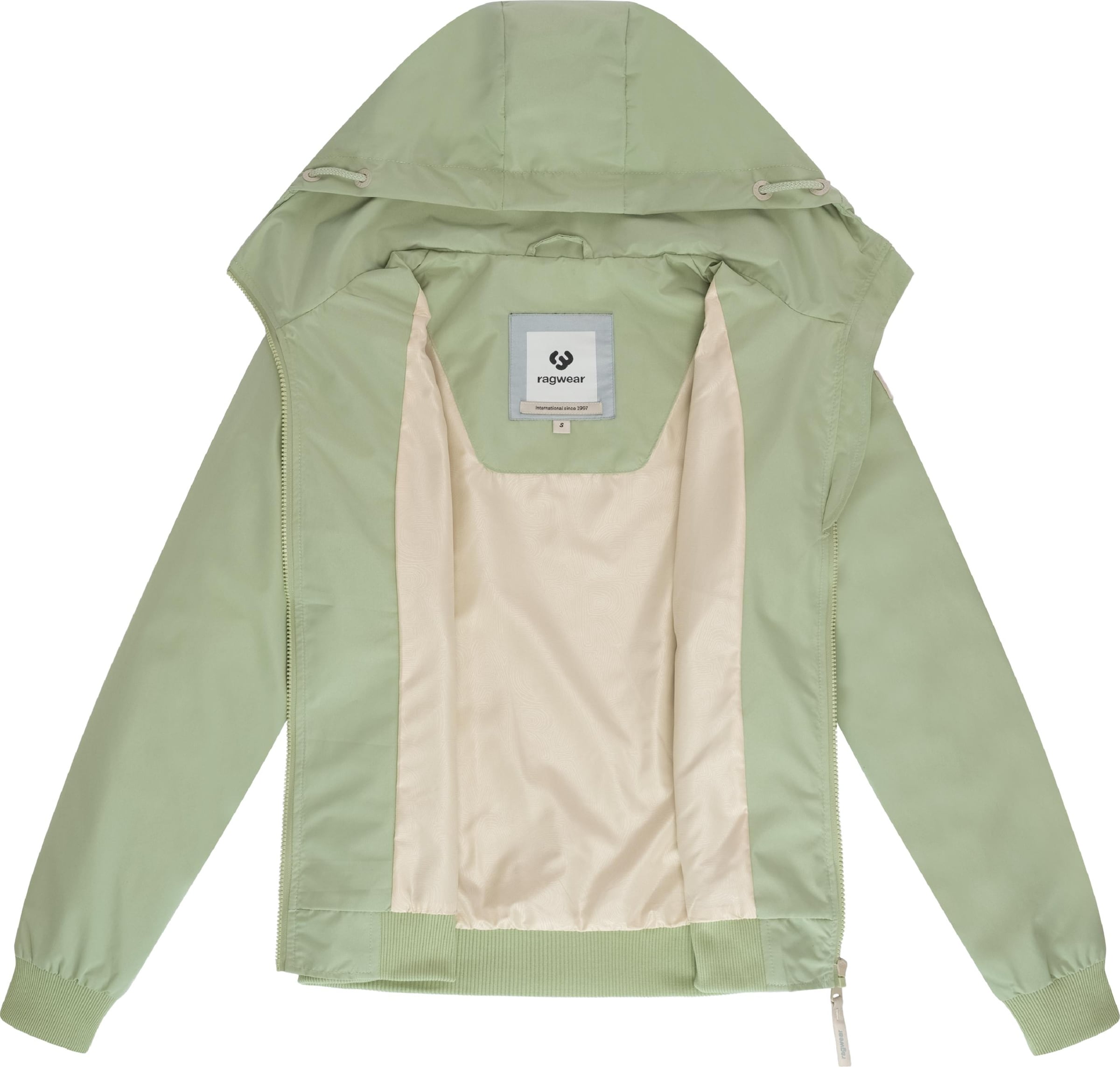 Ragwear Funktsionaalne jope 'Oggie', värv roheline