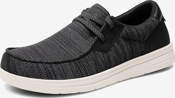 Bruno Marc Instappers 'Bruno Marc Herren Arch Support Freizeit Slipper Breite Zehenbox Rutschfeste Leichte Atmungsaktive' in Zwart: voorkant
