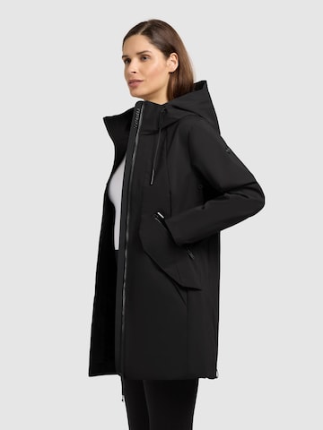 khujo Φθινοπωρινό και ανοιξιάτικο μπουφάν ' EIZA ' σε μαύρο