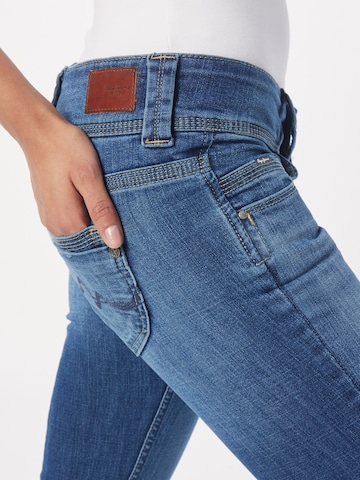 Coupe slim Jean 'Venus' Pepe Jeans en bleu