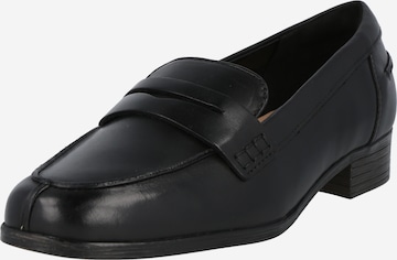 CLARKS Slipper 'Hamble' in Schwarz: predná strana