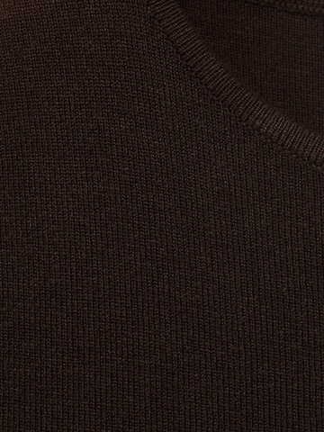 MANGO Gebreide top 'HERNAN' in Bruin