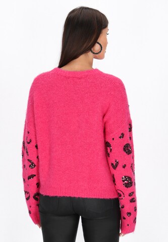 faina Trui 'Fashion Look' in Roze