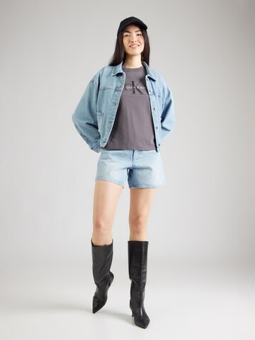 Calvin Klein Jeans Szabványos Póló - szürke