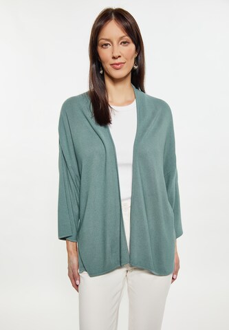 usha WHITE LABEL Knit Cardigan in Green: front
