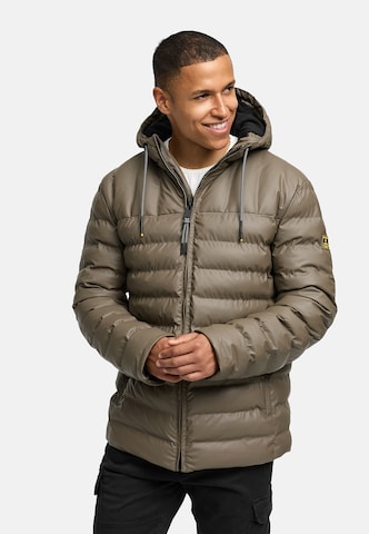 INDICODE JEANS Between-season jacket 'INAmiso' in Brown